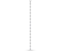 Brilio Silver Brilio Sidabrinis Long sparkling pakabukas with zircons NCL146W