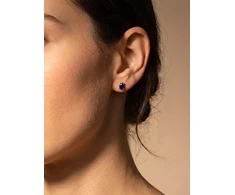 Brilio Silver Brilio Sidabrinis Matching sidabrinis earrings with mėlynas zircons EA860WB