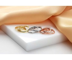 Brilio Silver Brilio Sidabrinis Minimalist sidabrinis earrings EA990W
