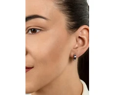 Brilio Silver Minimalist sidabrinis earrings Circles EA499W