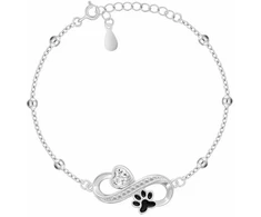 Brilio Silver Originali Infinity sidabrinė apyrankė BRC212W