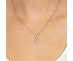 Brilio Silver Original sidabrinis pakabukas Infinity NCL38W