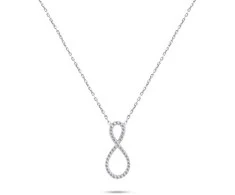 Brilio Silver Original sidabrinis pakabukas Infinity NCL38W