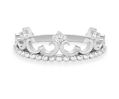Brilio Silver Brilio Sidabrinis Original sidabrinis žiedas Crown RI115W