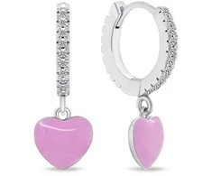 Brilio Silver Brilio Sidabrinis Romantic sidabrinis earrings Heart EA761WP