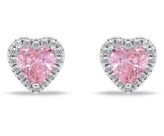 Brilio Silver Brilio Sidabrinis Romantic sidabrinis auskarai su cirkoniais Hearts EA901WP