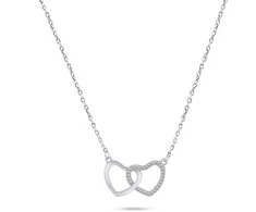 Brilio Silver Brilio Sidabrinis Romantic sidabrinis pakabukas with zircons NCL91W
