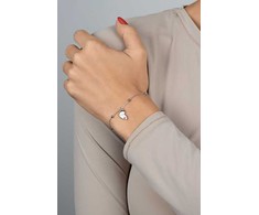 Brilio Silver Sidabrinių apyrankių rinkinys seserims SET278W (2x apyrankė)