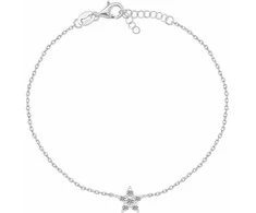Brilio Silver Sidabrinė apyrankė moterims Sparkling Star BRC185W