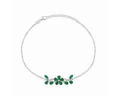 Brilio Silver Sidabrinis bracelet with zircons BRC75WG