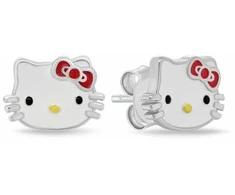 Brilio Silver Sidabriniai auskarai Hello Kitty EA1210W