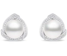 Brilio Silver Brilio Sidabrinis Sidabrinis jewelry set with real pearls SET268W (pendant, earrings)