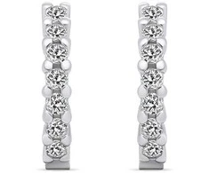 Brilio Silver Brilio Sidabrinis Sparkling auskarai su cirkoniais EA665W