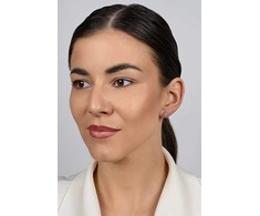 Brilio Silver Sidabriniai putojantys auskarai Gėlės EA1034WP