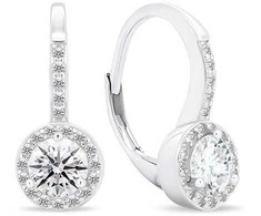 Brilio Silver Brilio Sidabrinis Sparkling sidabrinis auskarai su skaidriais cirkoniais EA442W