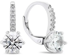Brilio Silver Brilio Sidabrinis Sparkling sidabrinis auskarai su cirkoniais EA367W/EA389W