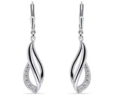 Brilio Silver Brilio Sidabrinis Sparkling sidabrinis auskarai su cirkoniais EA269W