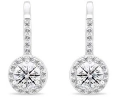 Brilio Silver Brilio Sidabrinis Sparkling sidabrinis auskarai su skaidriais cirkoniais EA442W