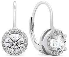Brilio Silver Brilio Sidabrinis Sparkling sidabrinis auskarai su skaidriais cirkoniais EA407W