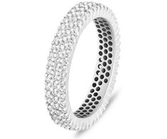 Brilio Silver Brilio Sidabrinis Sparkling sidabrinis žiedas su skaidriais cirkoniais RI117W