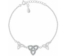 Brilio Silver Tinkanti sidabrinė Triquetra apyrankė BRC223W