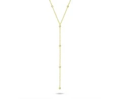 Brilio Silver Stunning auksinis-plated pakabukas with chain decoration NCL210Y