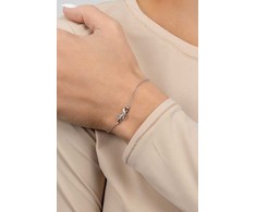 Brilio Silver Brilio Sidabrinis Stylish sidabrinis apyrankė Treble clef BRC38W