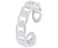 Brilio Silver Brilio Sidabrinis Stylish sidabrinis open ring RI082W