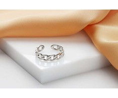 Brilio Silver Brilio Sidabrinis Stylish sidabrinis open ring RI082W