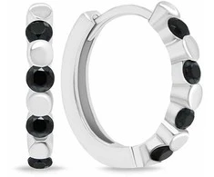 Brilio Silver Brilio Sidabrinis Stylish sidabrinis rings with juodas zircons EA676WBC