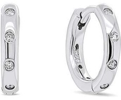 Brilio Silver Brilio Sidabrinis Timeless round sidabrinis earrings EA150W