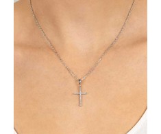 Brilio Silver Brilio Sidabrinis Timeless sidabrinis pakabukas Cross NCL50W