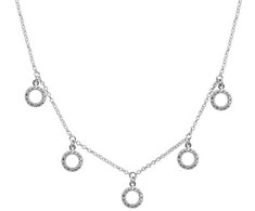 Brilio Silver Brilio Sidabrinis Timeless sidabrinis pakabukas with zircons NCL19W