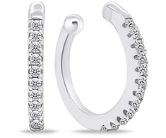 Brilio Silver Brilio Sidabrinis Trendy sidabrinis auskarai su skaidriais cirkoniais EA694W