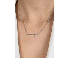 Brilio Silver Brilio Sidabrinis Women's sidabrinis pakabukas with cross NCL89W