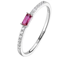 Brosway Žavus sidabrinis žiedas su cirkoniais „Fancy Passion Ruby“ FPR143