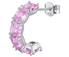 Brosway Charming single earrings Fancy Vibrant Rožinė FVP10