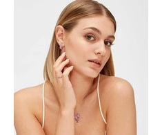 Brosway Charming single earrings Fancy Vibrant Rožinė FVP10