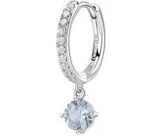 „Brosway Fancy Cloud Light Mėlyna Circle“ viengubi auskarai FCL83