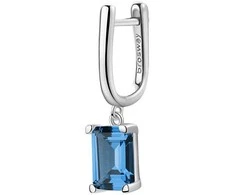 Brosway Fancy Freedom Mėlyna FFB07 sidabrinis single earring