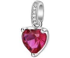 Brosway Fancy Passion Ruby Heart sidabrinis pakabukas FPR20