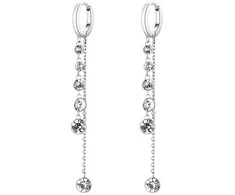 Brosway Glittering ilgi auskarai su Symphonia BYM87 kristalais
