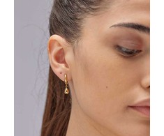 Brosway Paauksuoti žiediniai auskarai su Tear Drop Perfect pakabukais BPC45