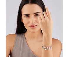 Brosway Luxurious multi-layered bracelet with crystals Symphonia BYM210
