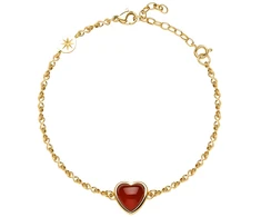 Brosway Romantic auksinis-plated bracelet with agate Essential BNL140