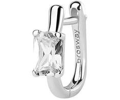 Brosway Sidabrinis single earrings Fancy Infinite Baltas FIW11