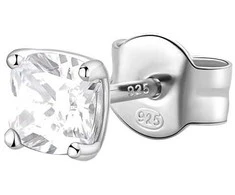 Brosway Stylish sidabrinis single earrings Fancy Infinite Baltas FIW07