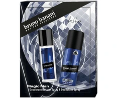 Bruno Banani Magic Man komplektas dezodorant w naturalnym sprayu 75ml + dezodorant spray 150ml