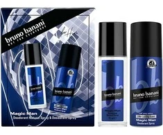 Bruno Banani Magic Man komplektas dezodorant w naturalnym sprayu 75ml + dezodorant spray 150ml
