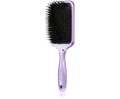 BrushArt Boar Bristle Paddle Plaukų šepetys Metallic Lilac